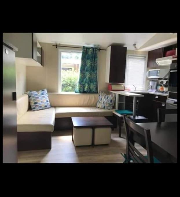 Mobil Home 4-6 Personnes Bord De Mer Argeles Sur Mer Camping Equinoxe Eksteriør bilde